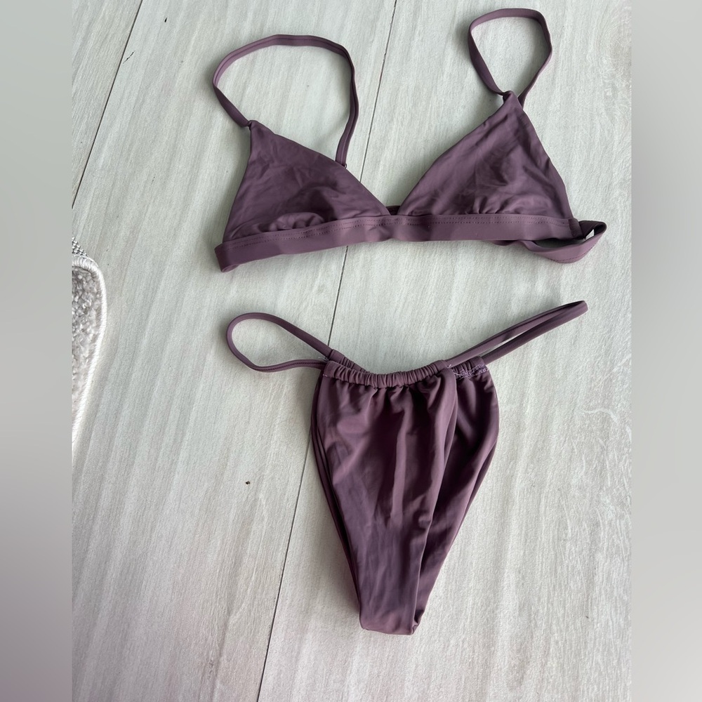 Dusty purple sexy bikini